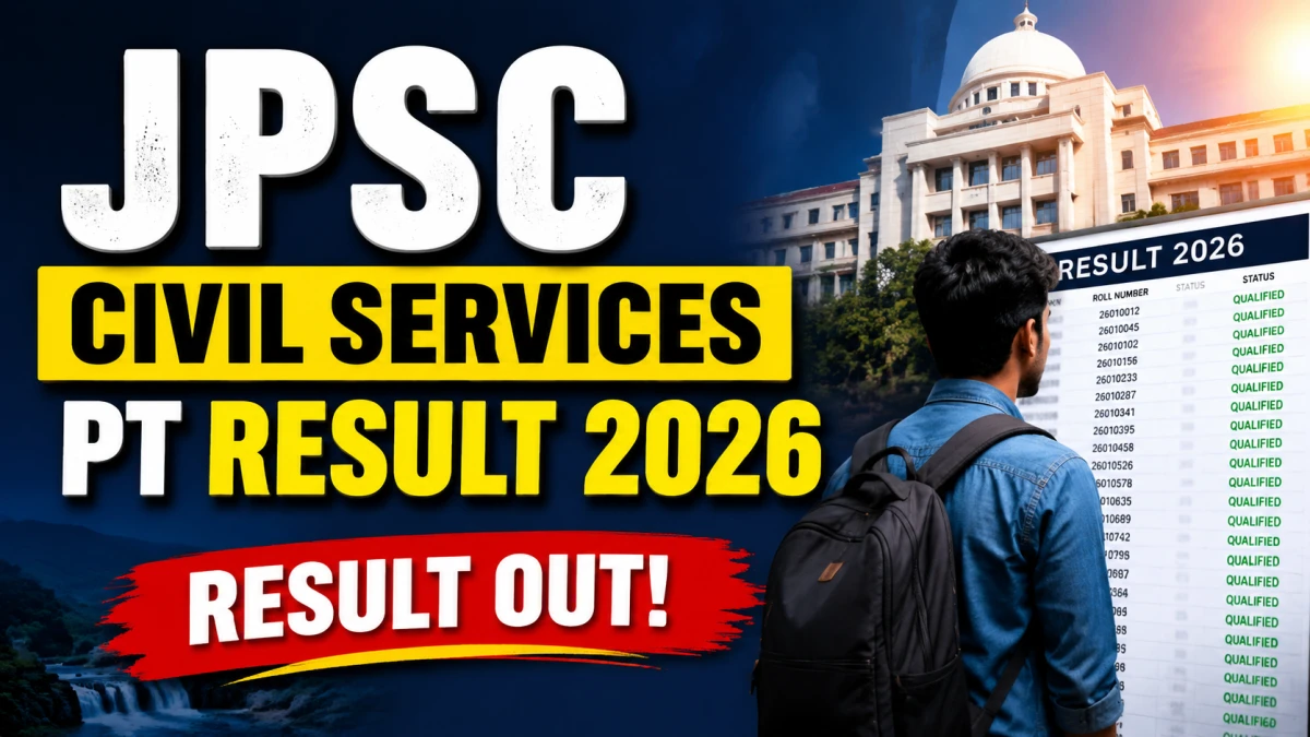 JPSC Civil Services PT Result 2026 Out
