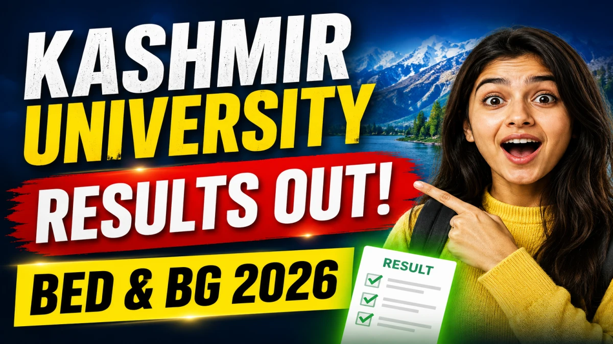 Kashmir University Result 2026 Out