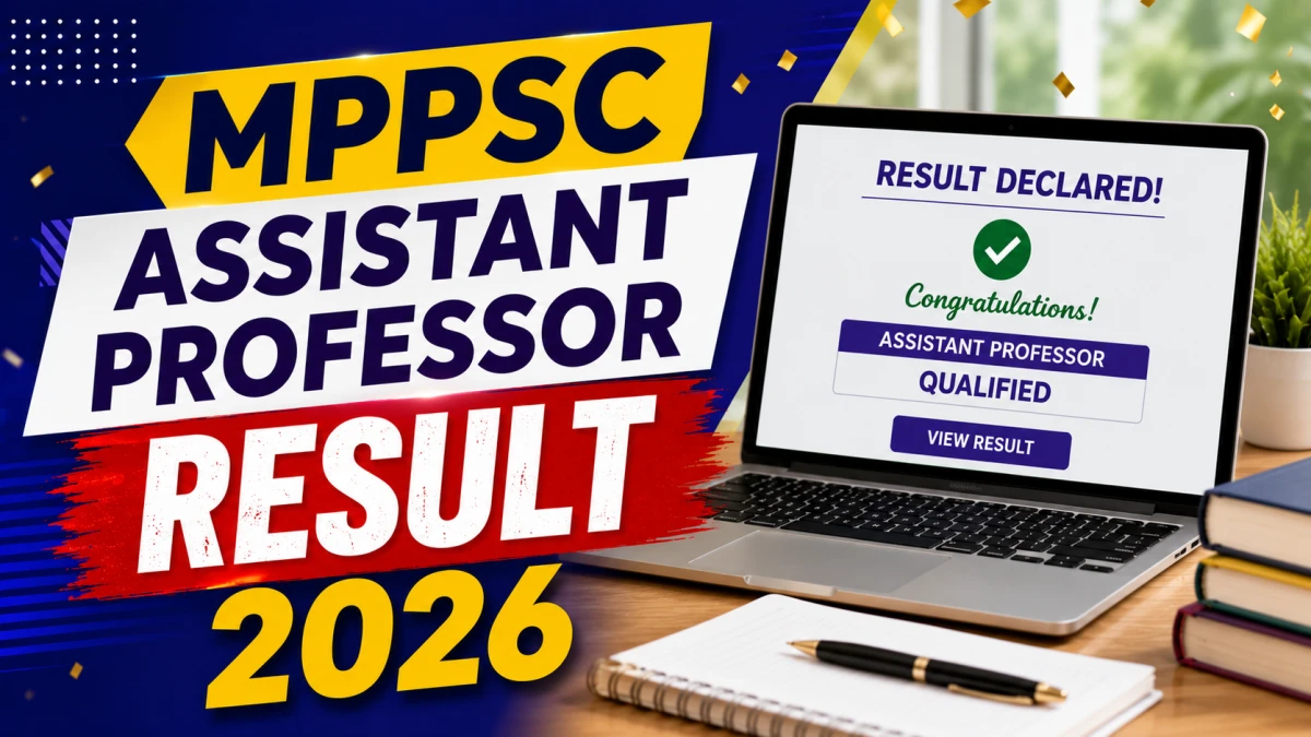 MPPSC Assistant Professor Hindi Result 2026