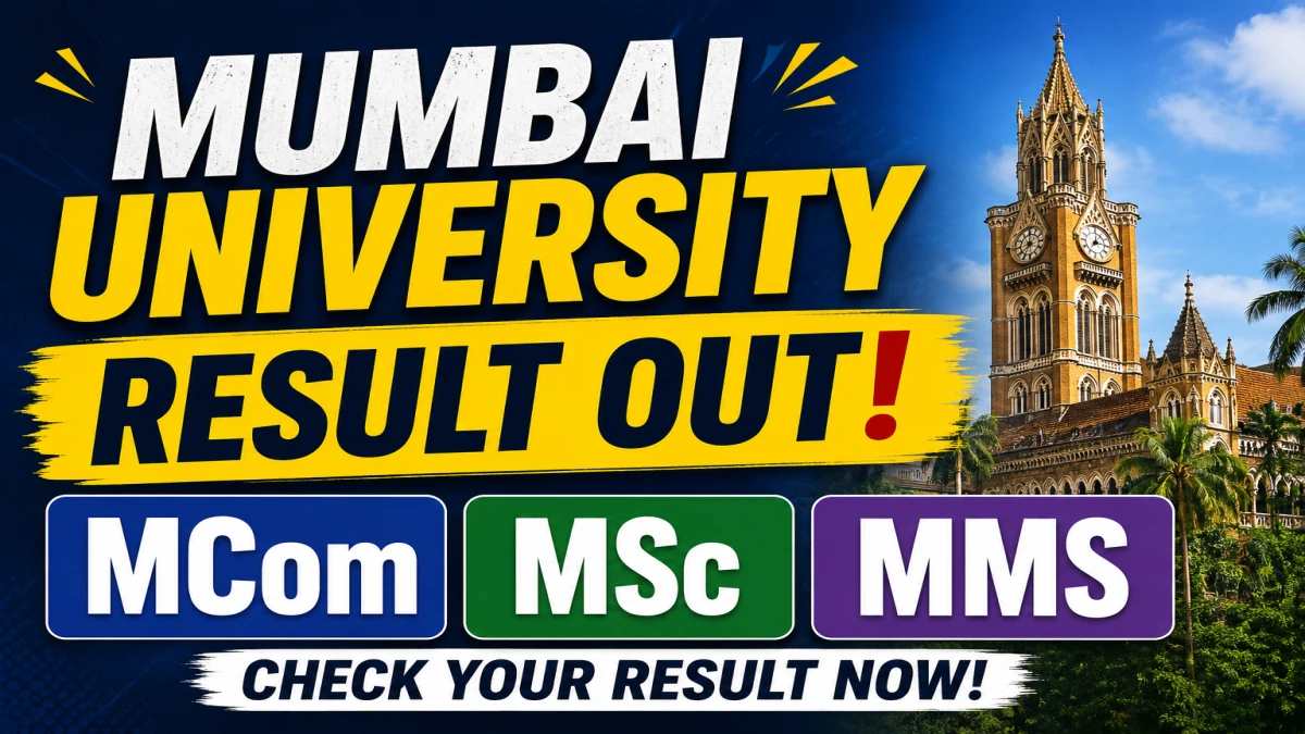 Mumbai University Result 2026 Out