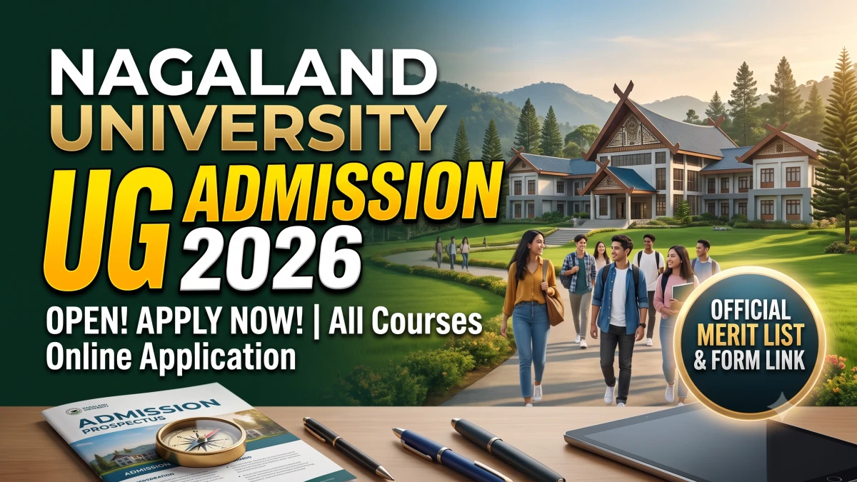 Nagaland University UG Admission 2026