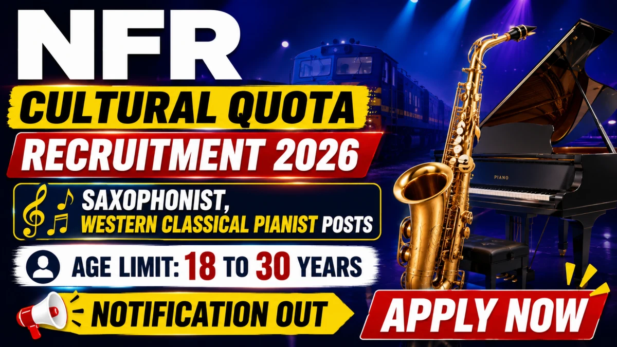NFR Cultural Quota Recruitment 2026
