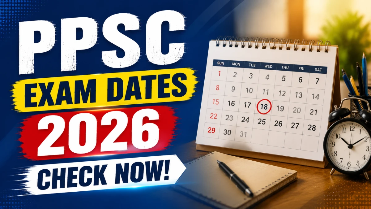 PPSC Exam Dates 2026 – Check Full Schedule for Sr. Assistant Accounts & Research Officer Posts
