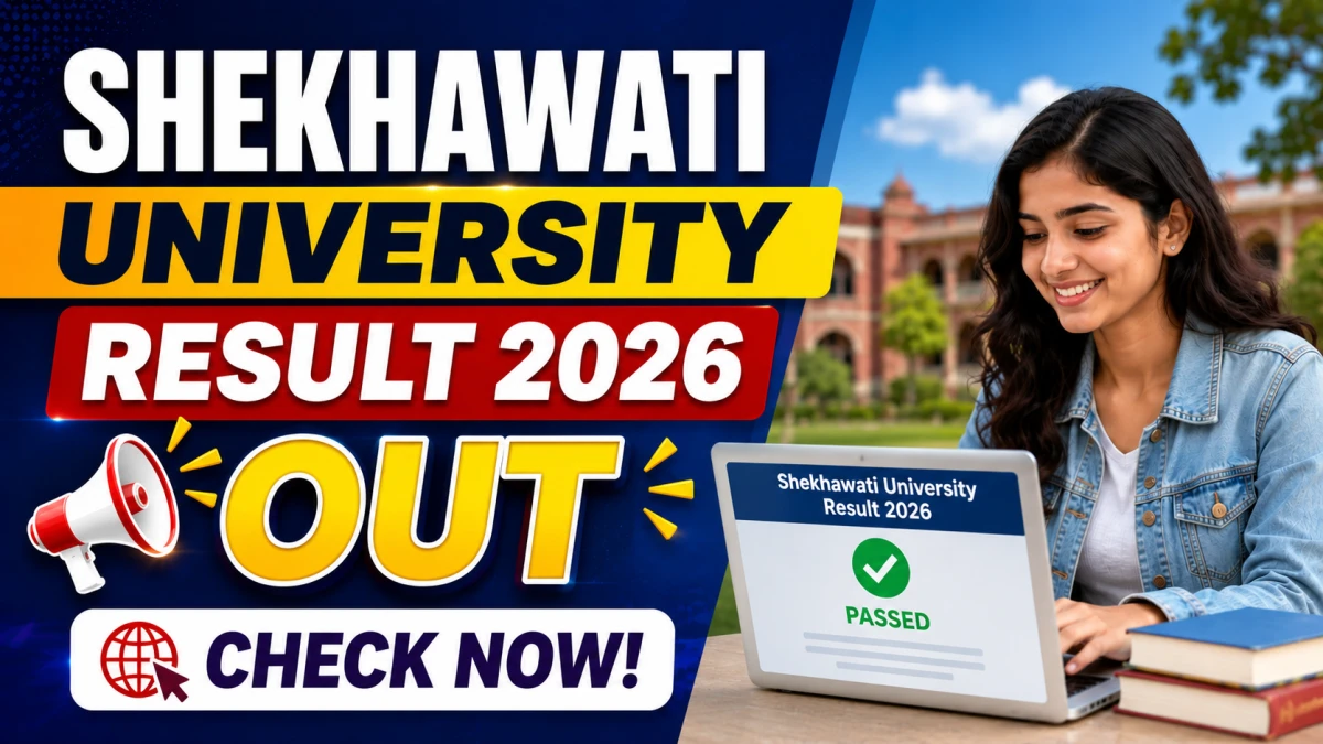 Shekhawati University Result 2026 Out