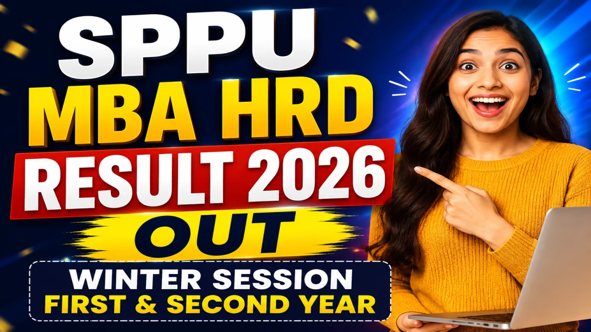 SPPU MBA Result 2026 Out (Winter Session)