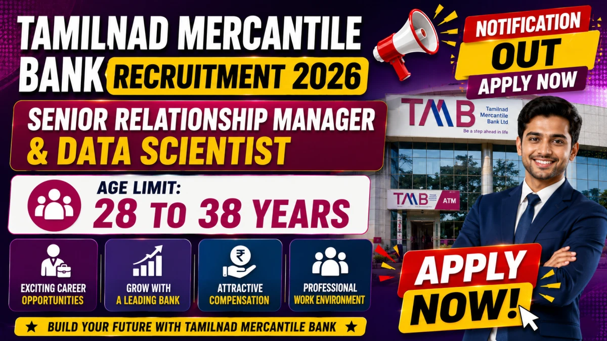 TMB Recruitment 2026 – Apply Online for Senior Relationship Manager & Data Scientist Posts