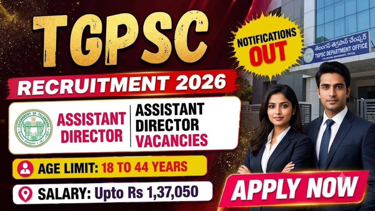 TGPSC Assistant Director Recruitment 2026