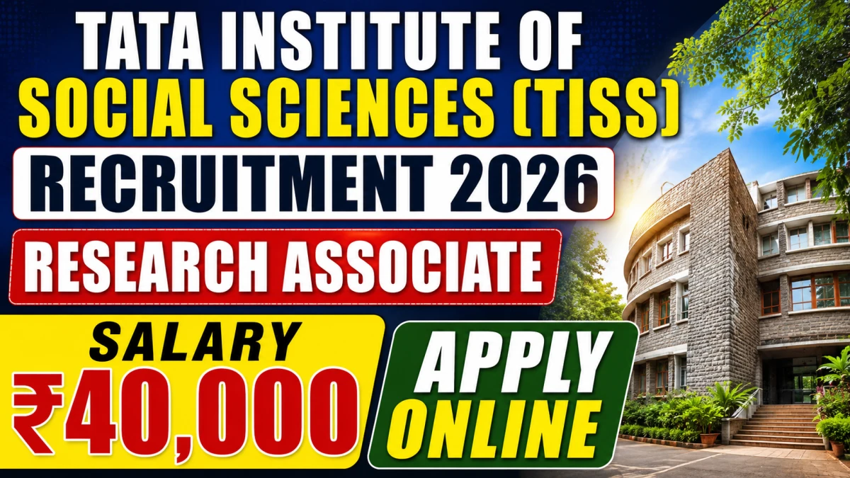 TISS Research Associate Recruitment 2026