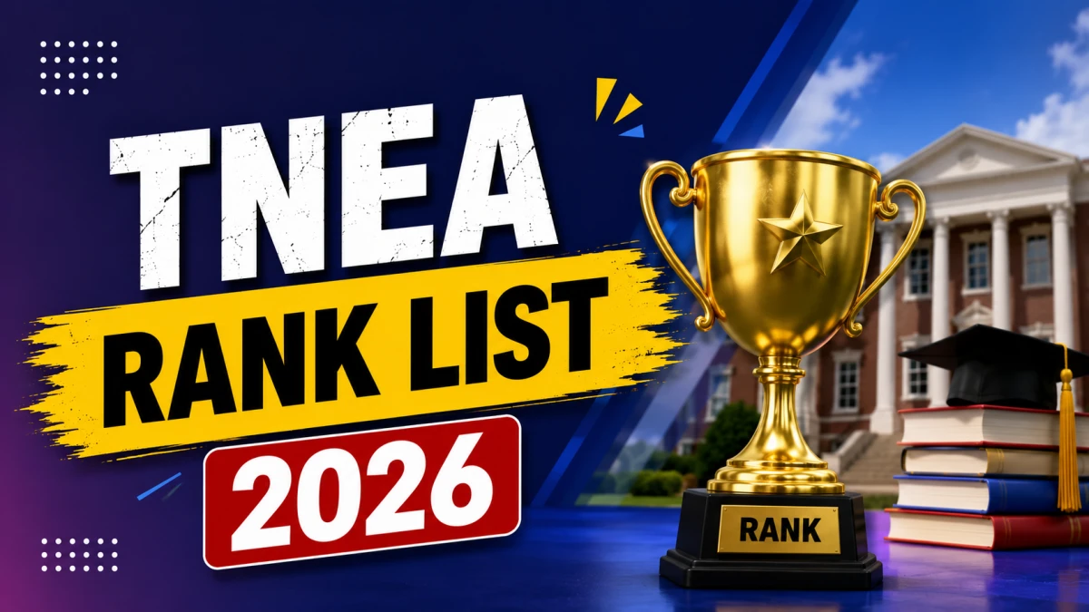 TNEA Rank List 2026 Released